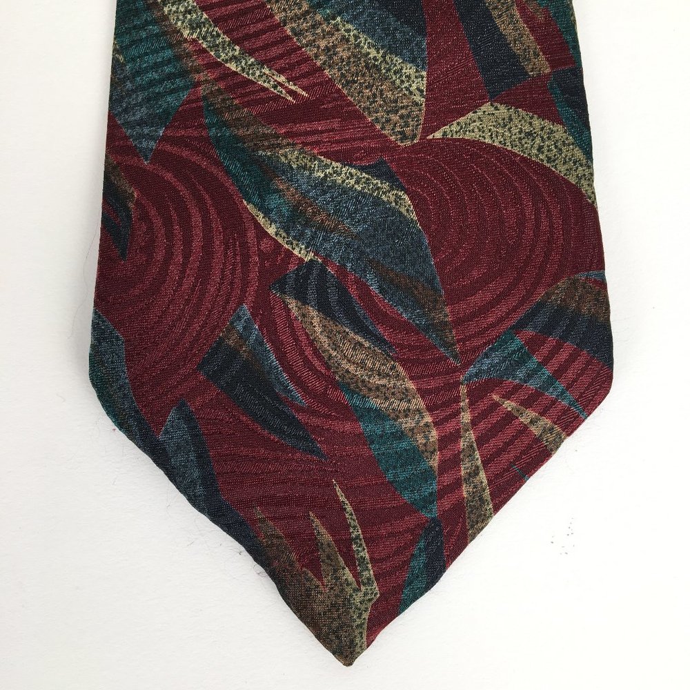 Domani Geometric Patterned Neck Tie